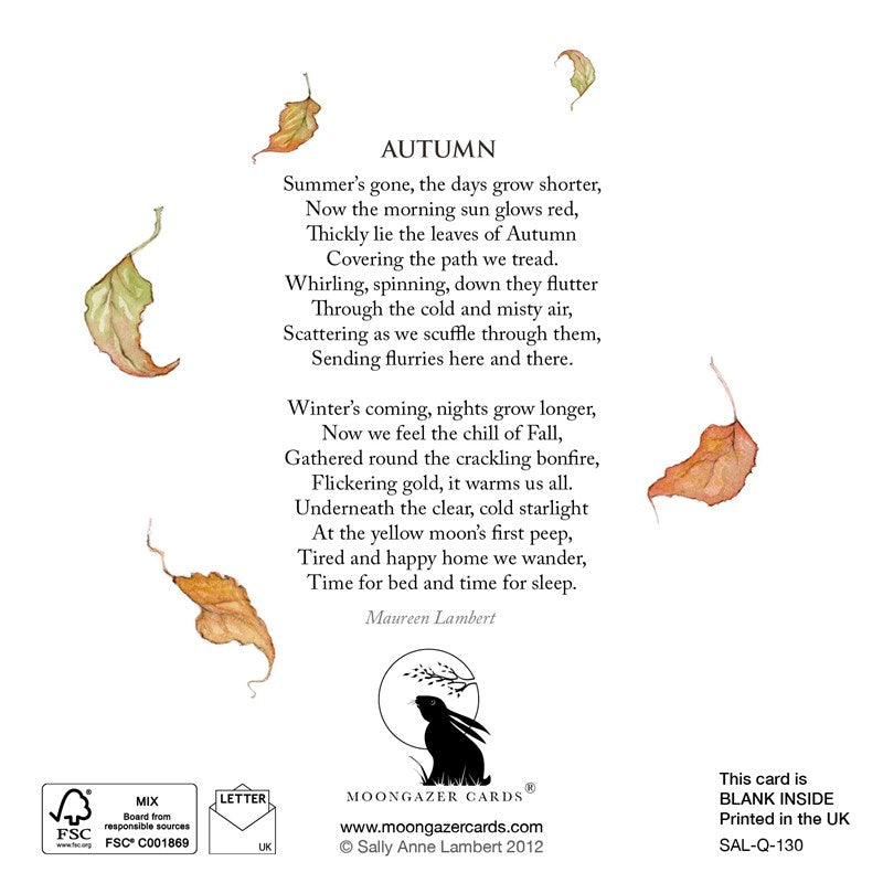 Autumn Greeting Card