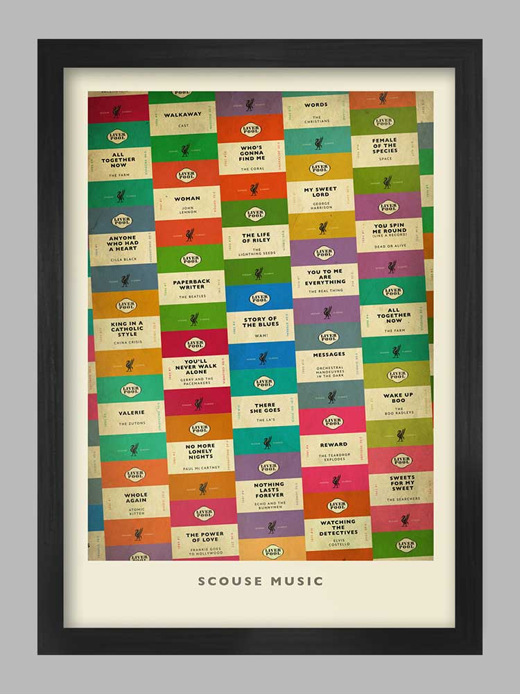 Scouse Music - Music Poster Print