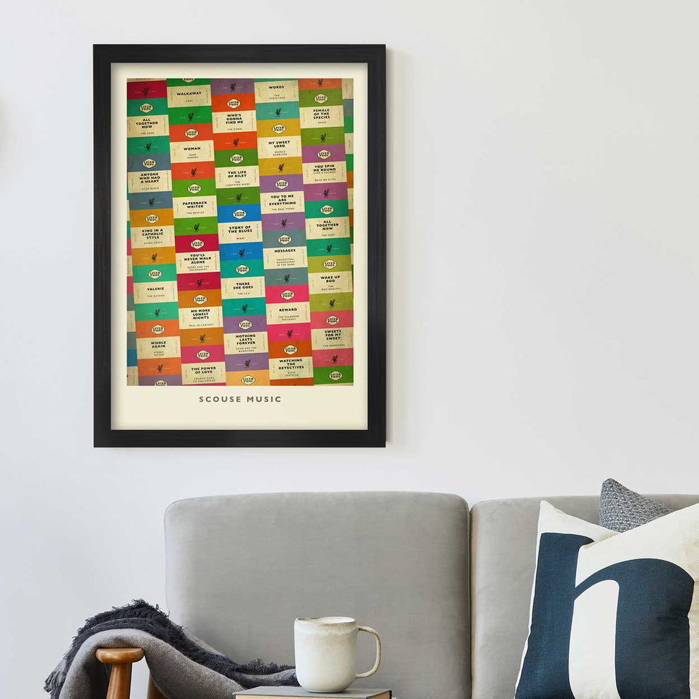 Scouse Music - Music Poster Print