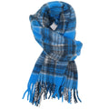 Winter Scarf Nora Tartan - Royal Blue