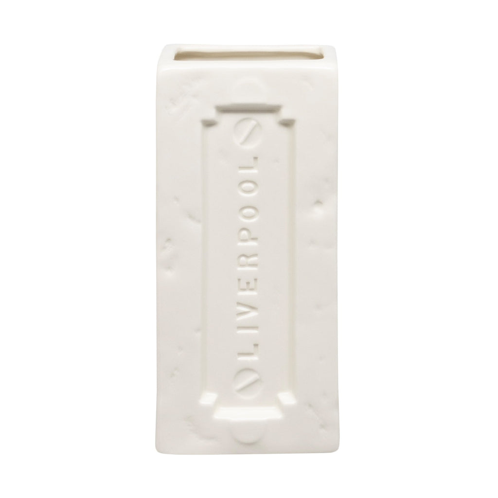 Liverpool Brick Vase - White