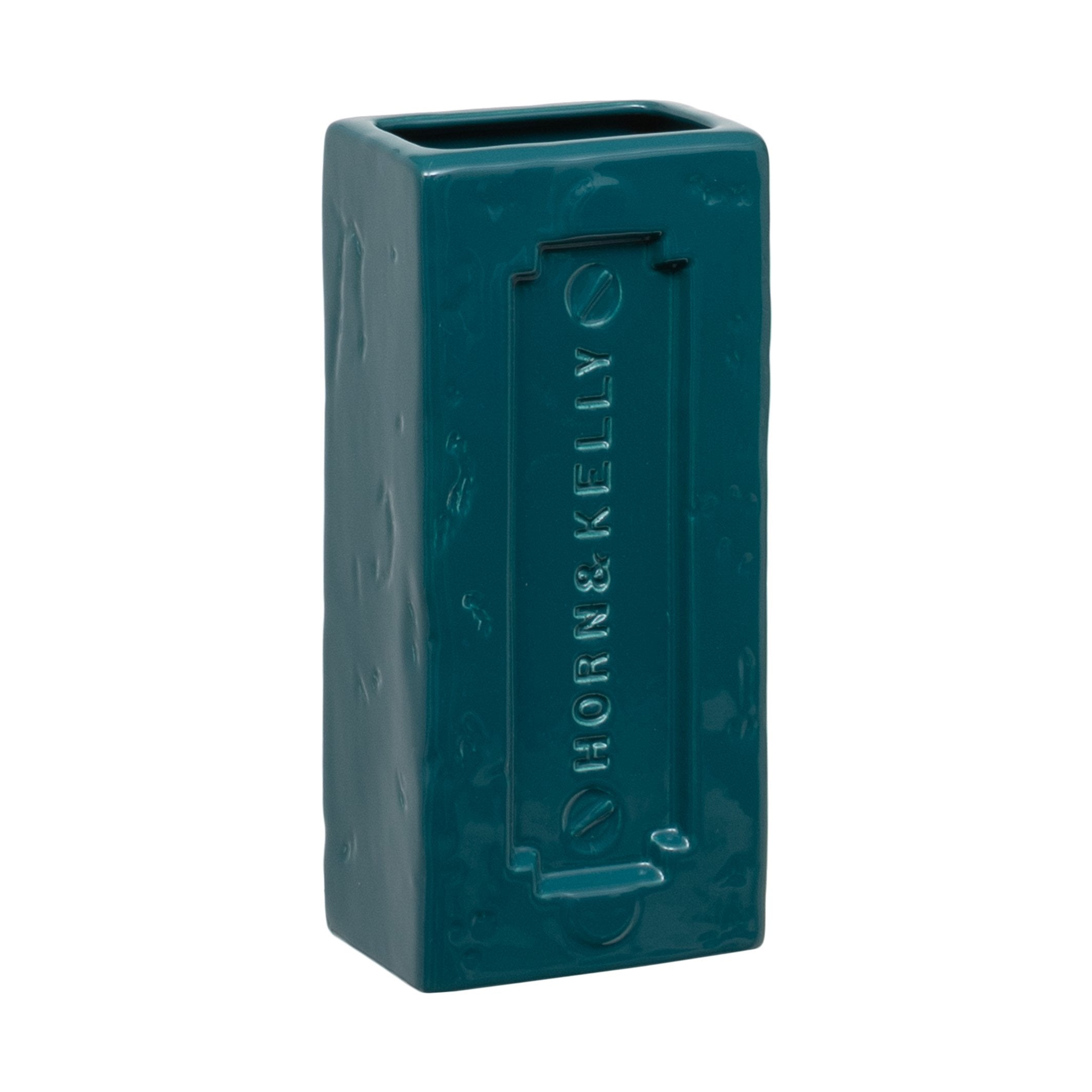 Liverpool Brick Vase - Teal