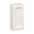 Manchester Brick Vase - White