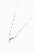 Silver Cocktail Charm Necklace