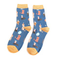 Ladies Bamboo Socks - Party Cats