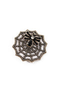 Spider Web Brooch