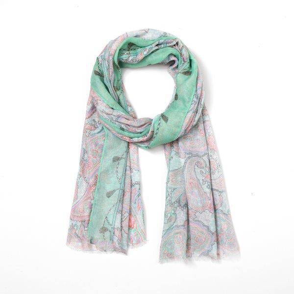 Paisley Print - Green