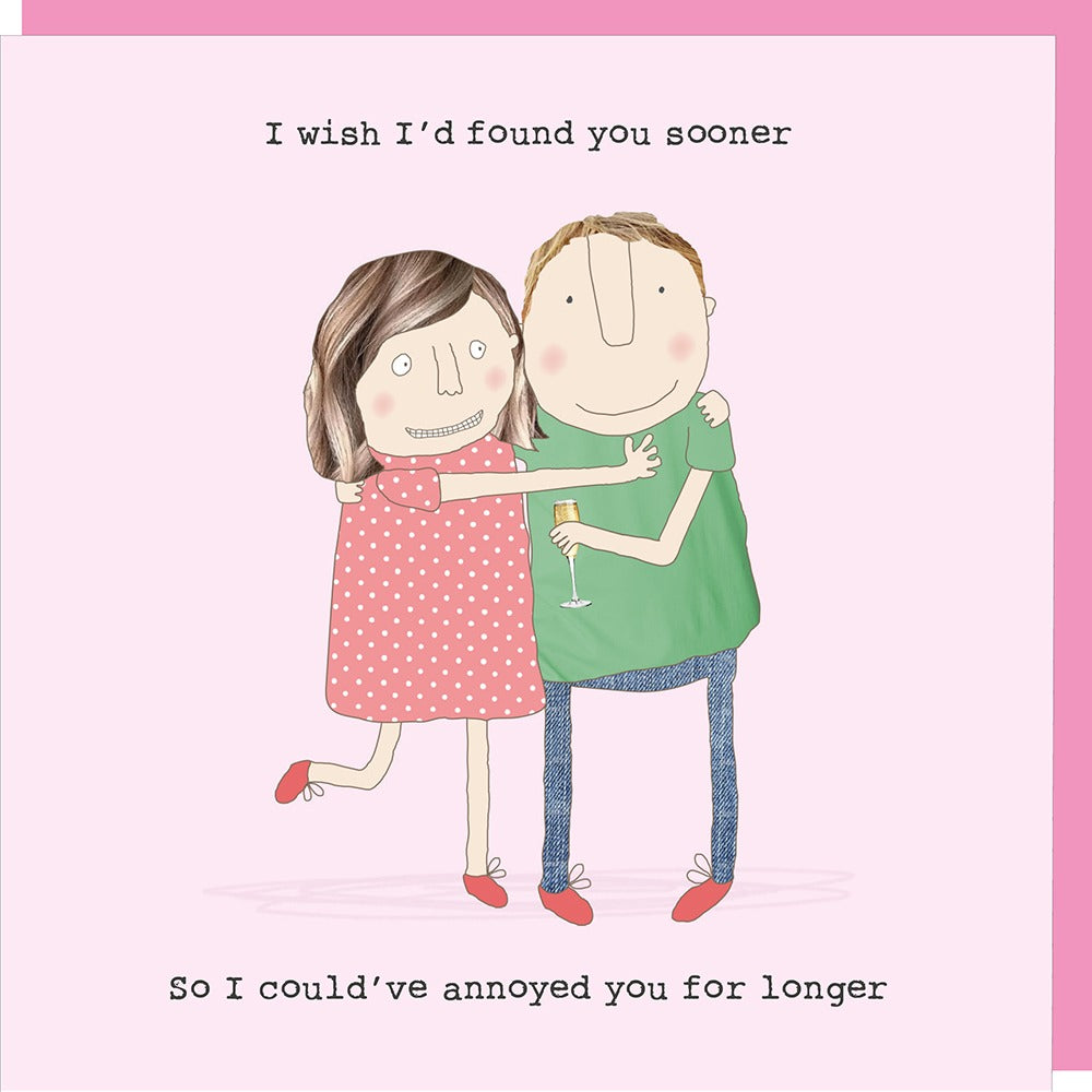 Annoy You Anniversary Card