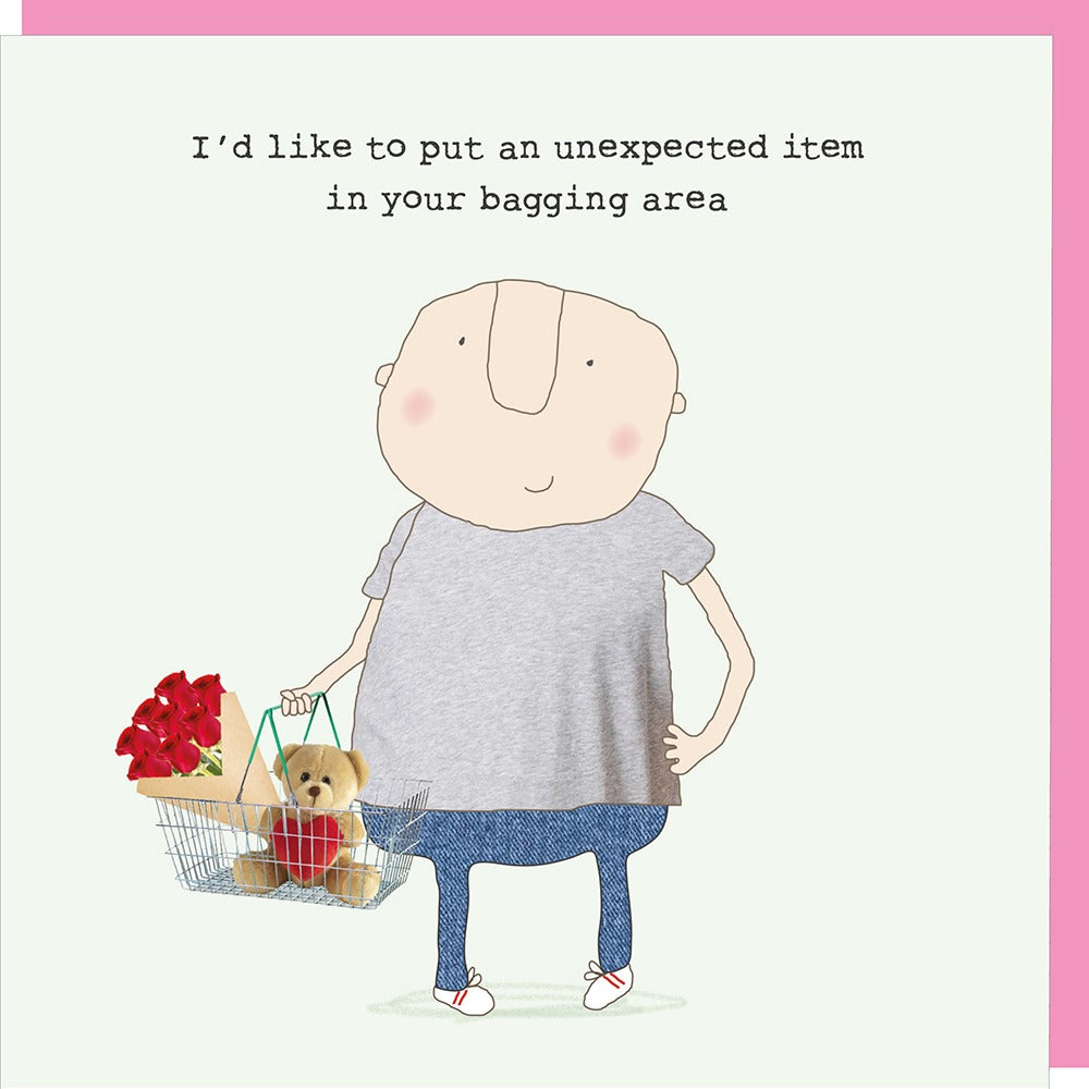 Bagging Area Anniversary Card