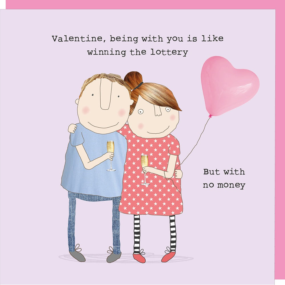 Lottery Valentine Card