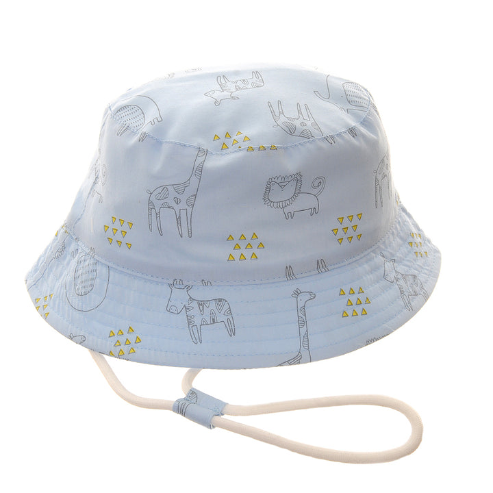 Child's Sun Hat - Blue Safari