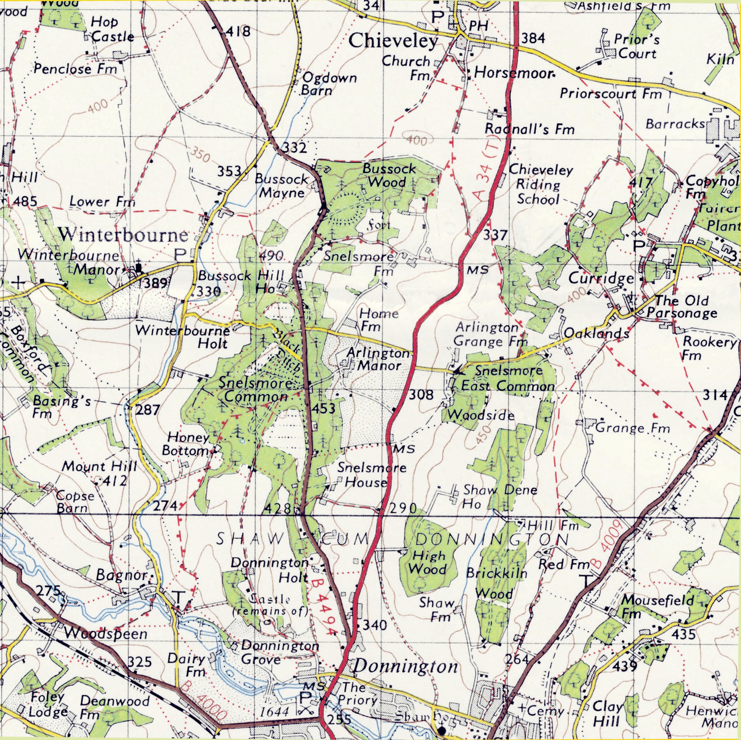 Vintage Map Cushion Cover