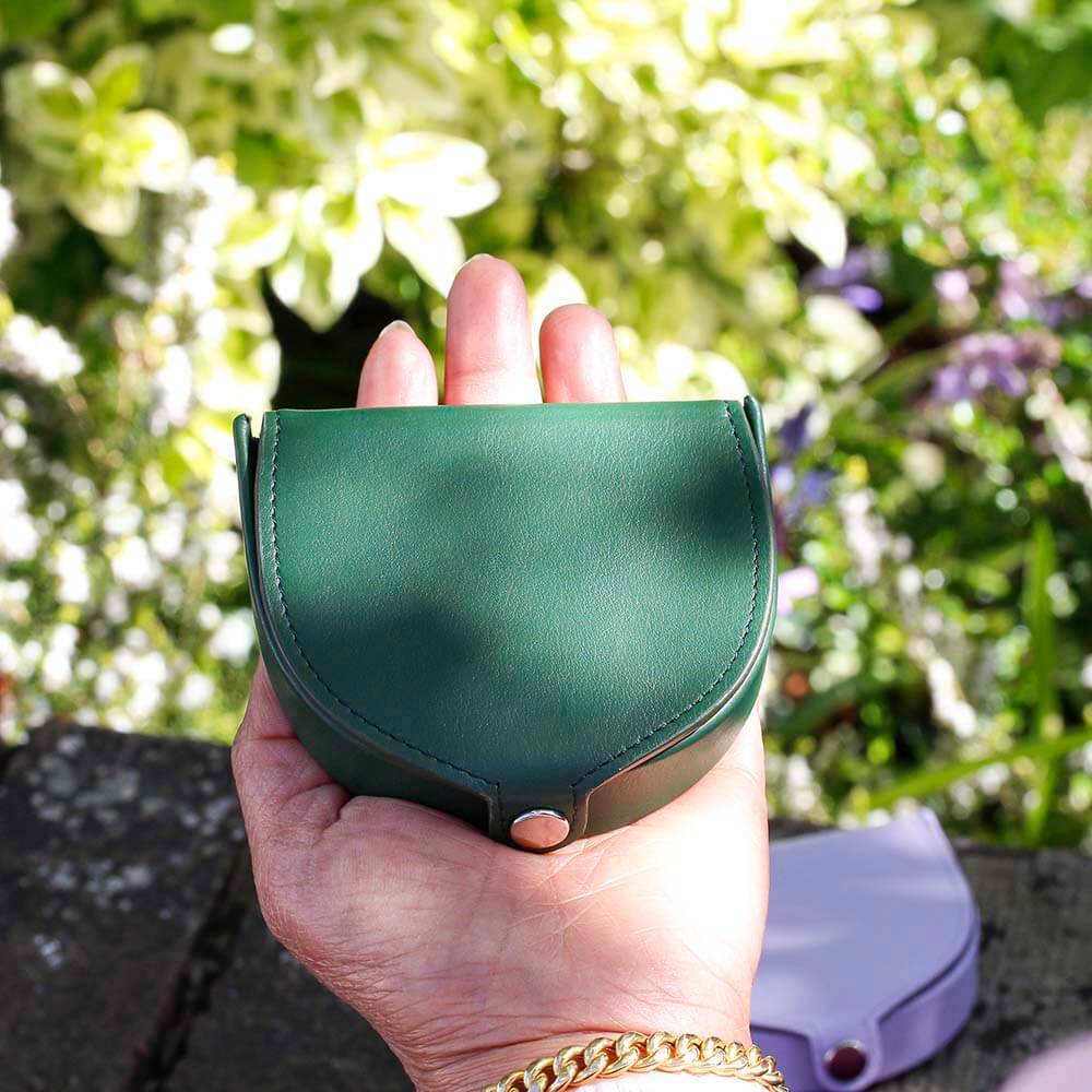 Soft Leather Horseshoe Coin Purse – Eden