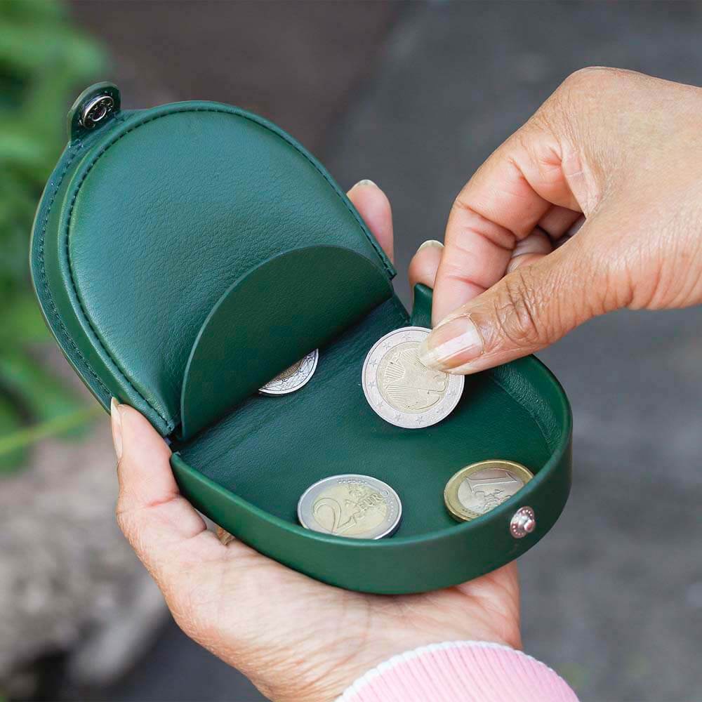 Soft Leather Horseshoe Coin Purse – Eden
