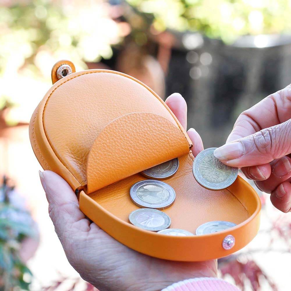 Soft Leather Horseshoe Coin Purse – Eden