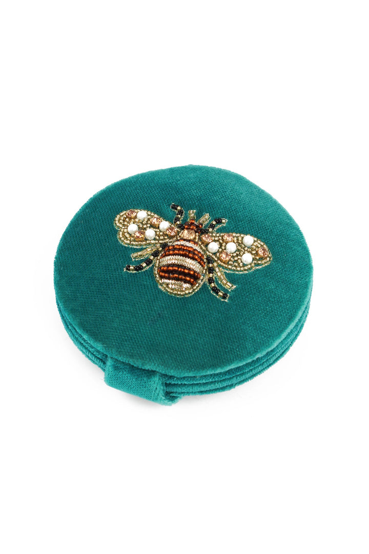 Golden Bee Compact Mirror