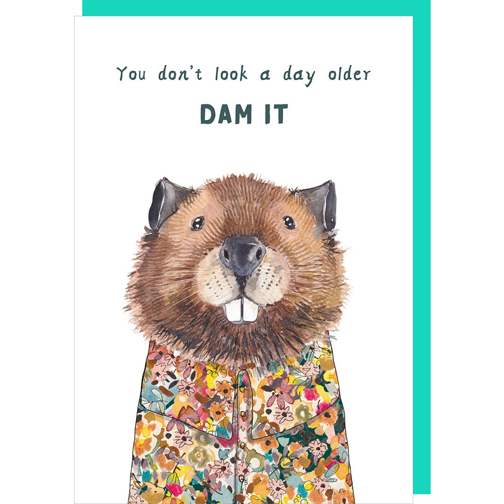 Dam It Birthday Card