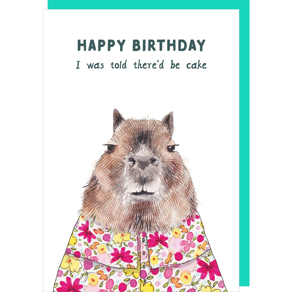 I Was Told There'd Be Cake Birthday Card