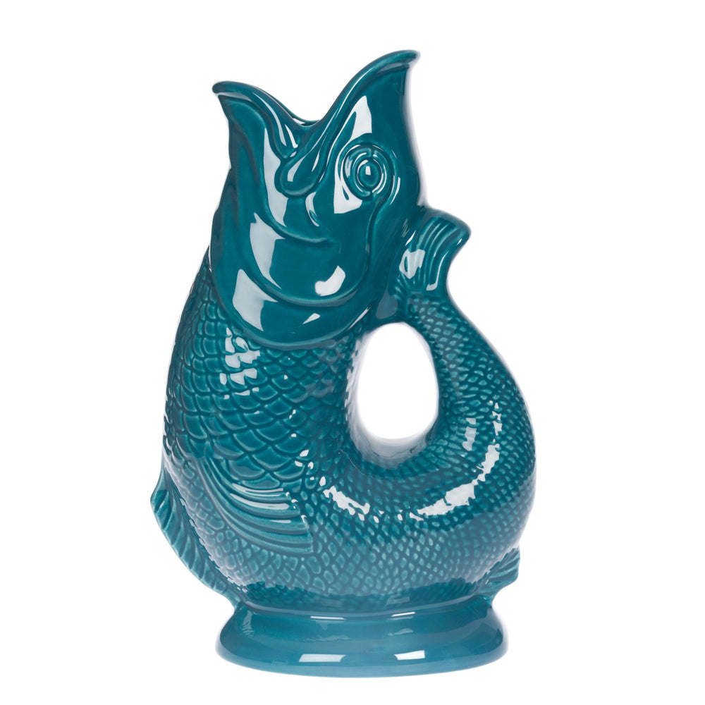 Teal Glug Jug - Large