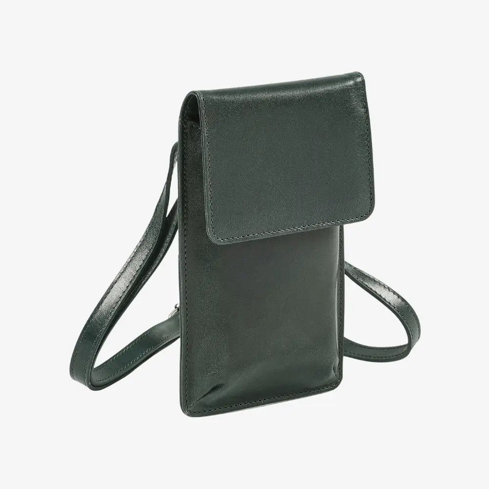 Velura Real Leather Cross Body Phone Bag