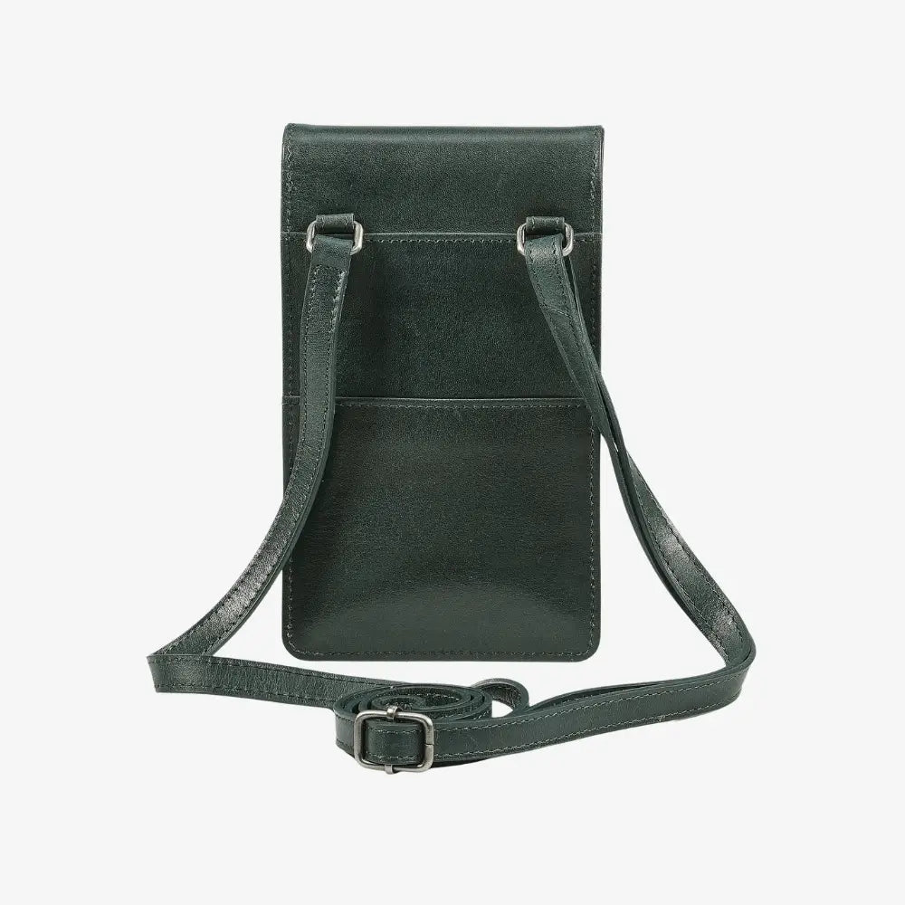Velura Real Leather Cross Body Phone Bag