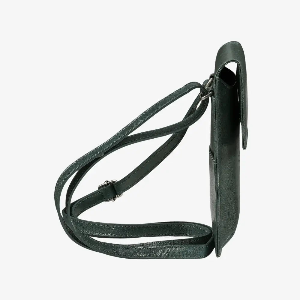 Velura Real Leather Cross Body Phone Bag