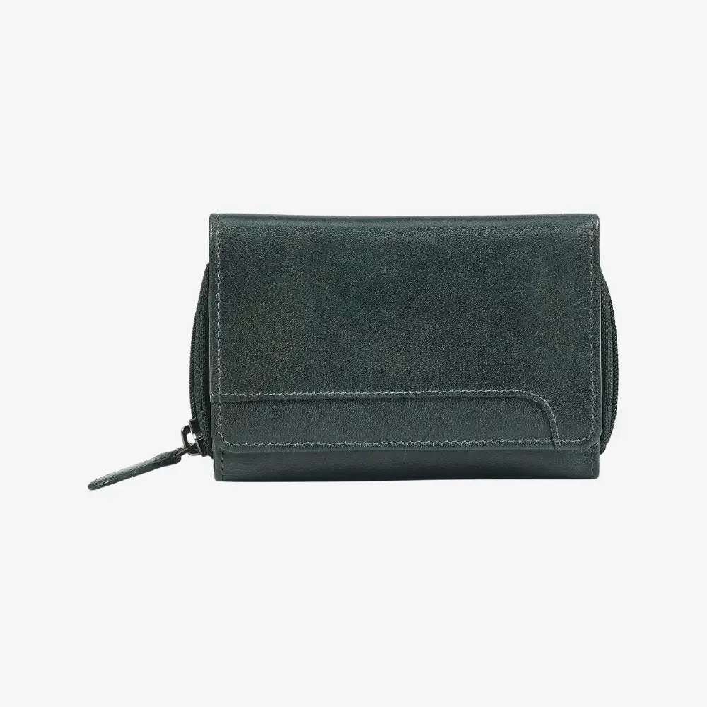 Soft Leather Trifold Purse For Women - Velura