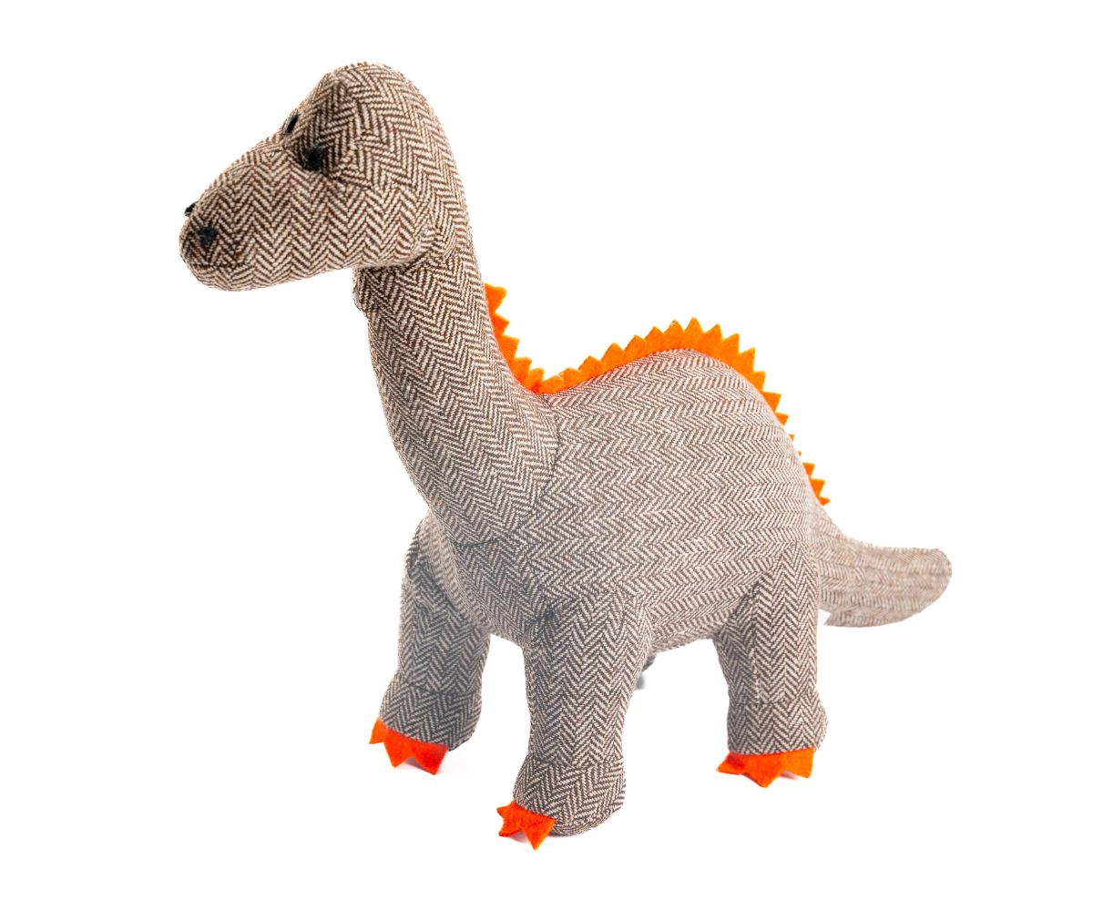Tweed Diplodocus Toy
