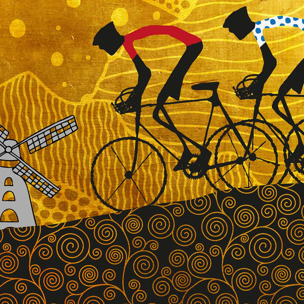 Tour De France, Sunflowers - A3 Poster Print