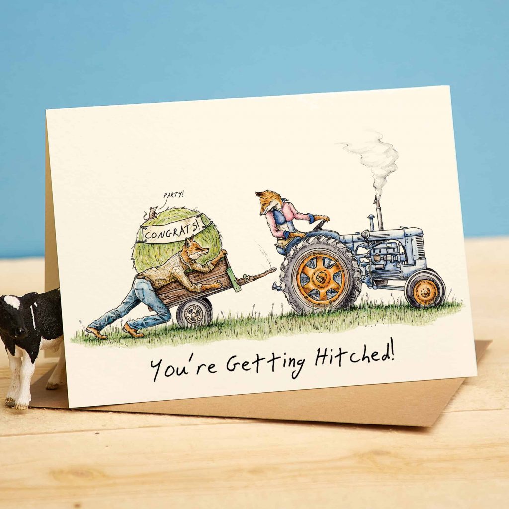 You're Getting Hitched Celebration Card