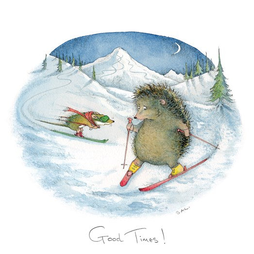 Good Times Greetings Card