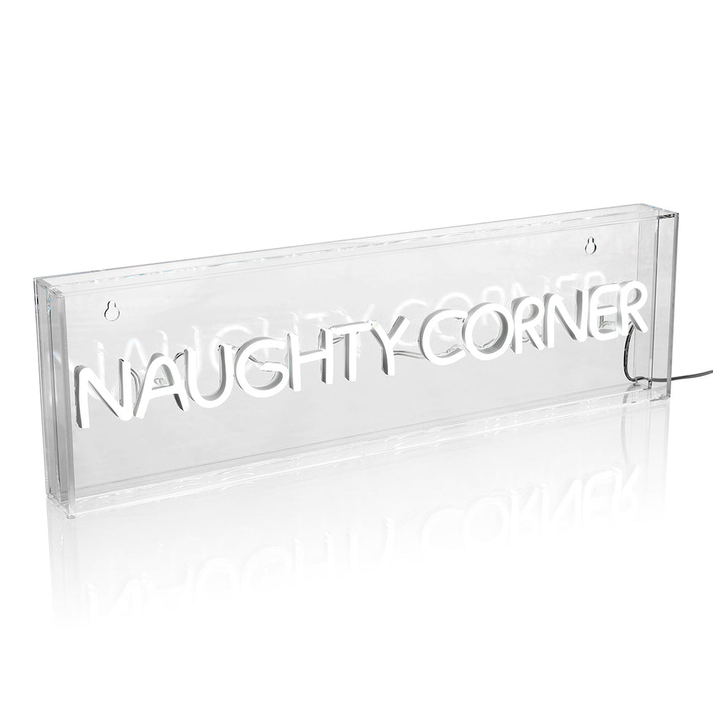Naughty Corner Neon Sign
