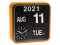 Flip Wall Clock - Orange