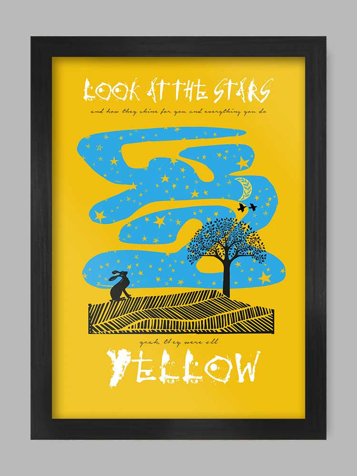 Yellow - Music Poster Print