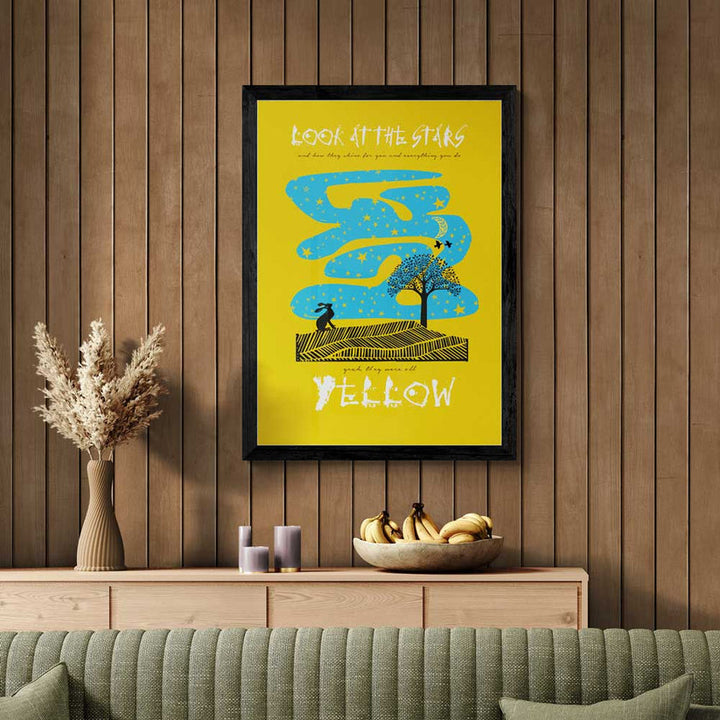 Yellow - Music Poster Print