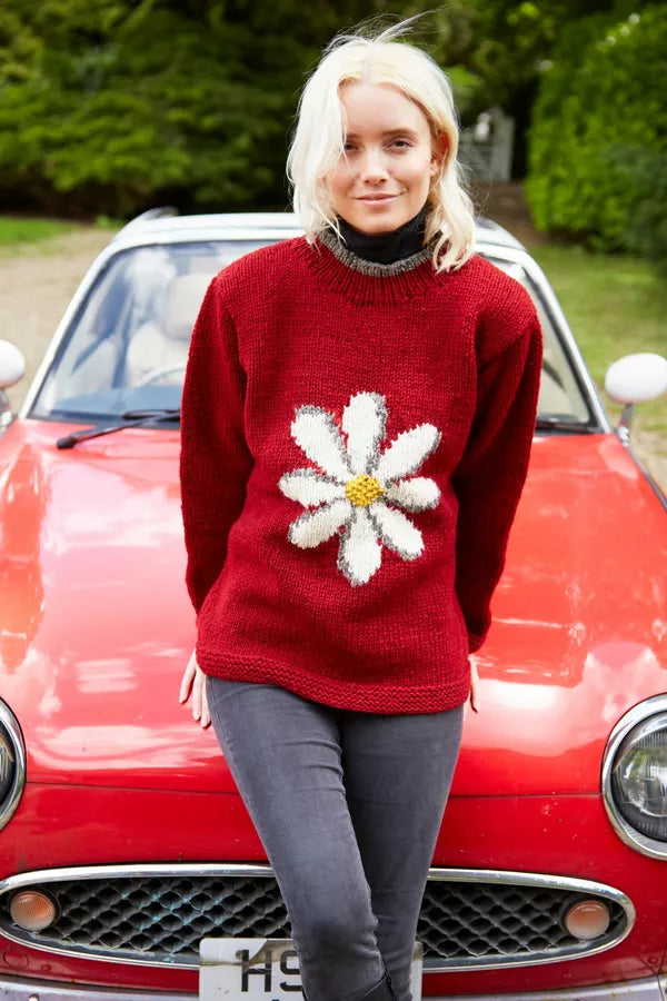 Daisy Jumper  - Red