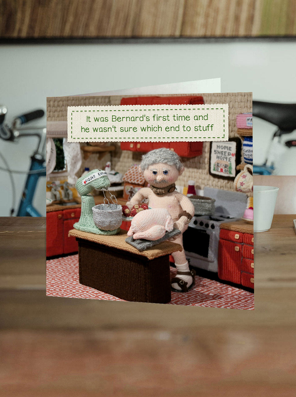 Bernard Stuffing - Funny Christmas Card