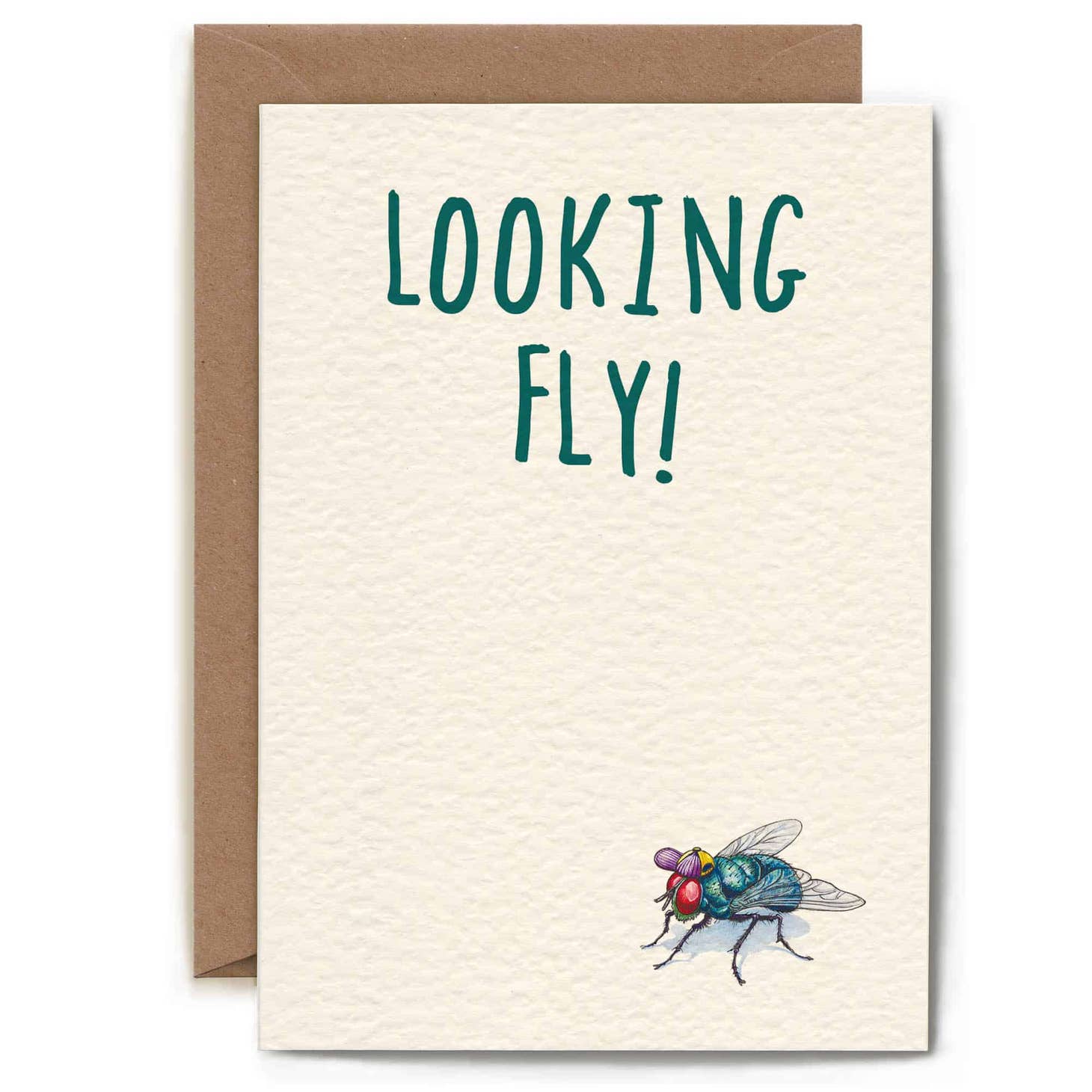 Looking Fly! Greetings Card