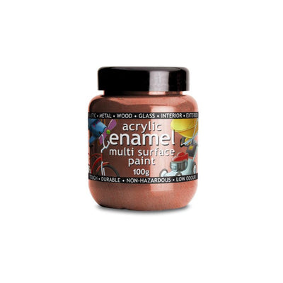 100ml Acrylic Enamel Paint - Copper