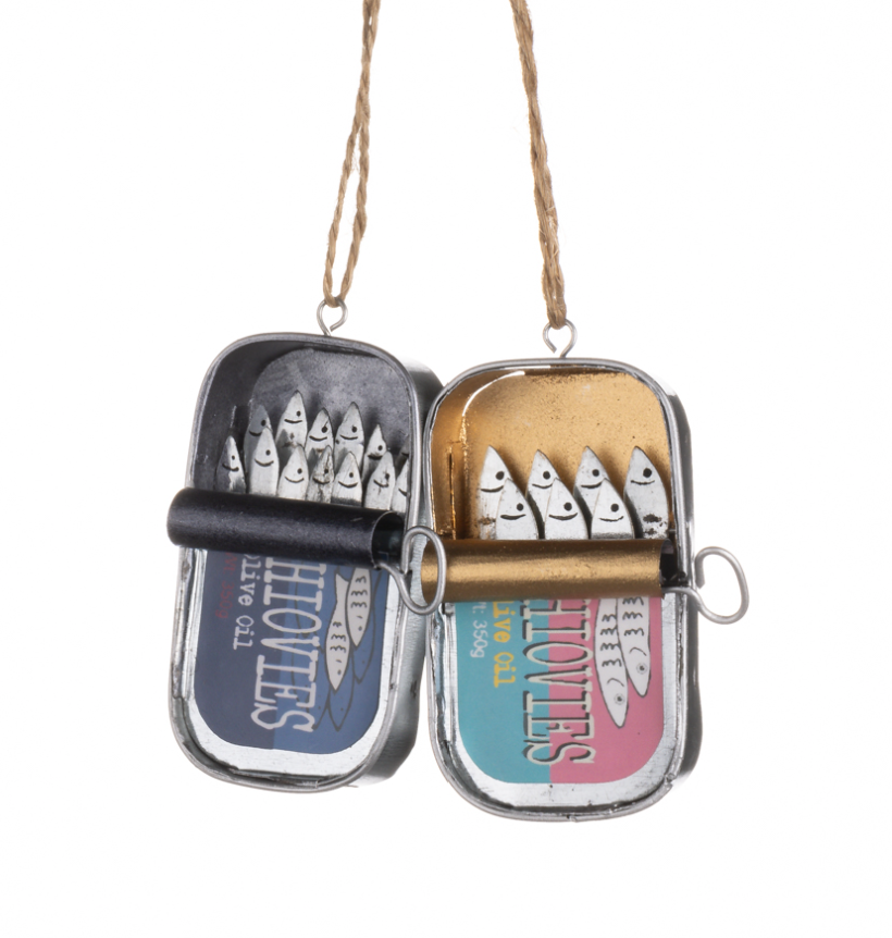 Ornamental Anchovy Tins
