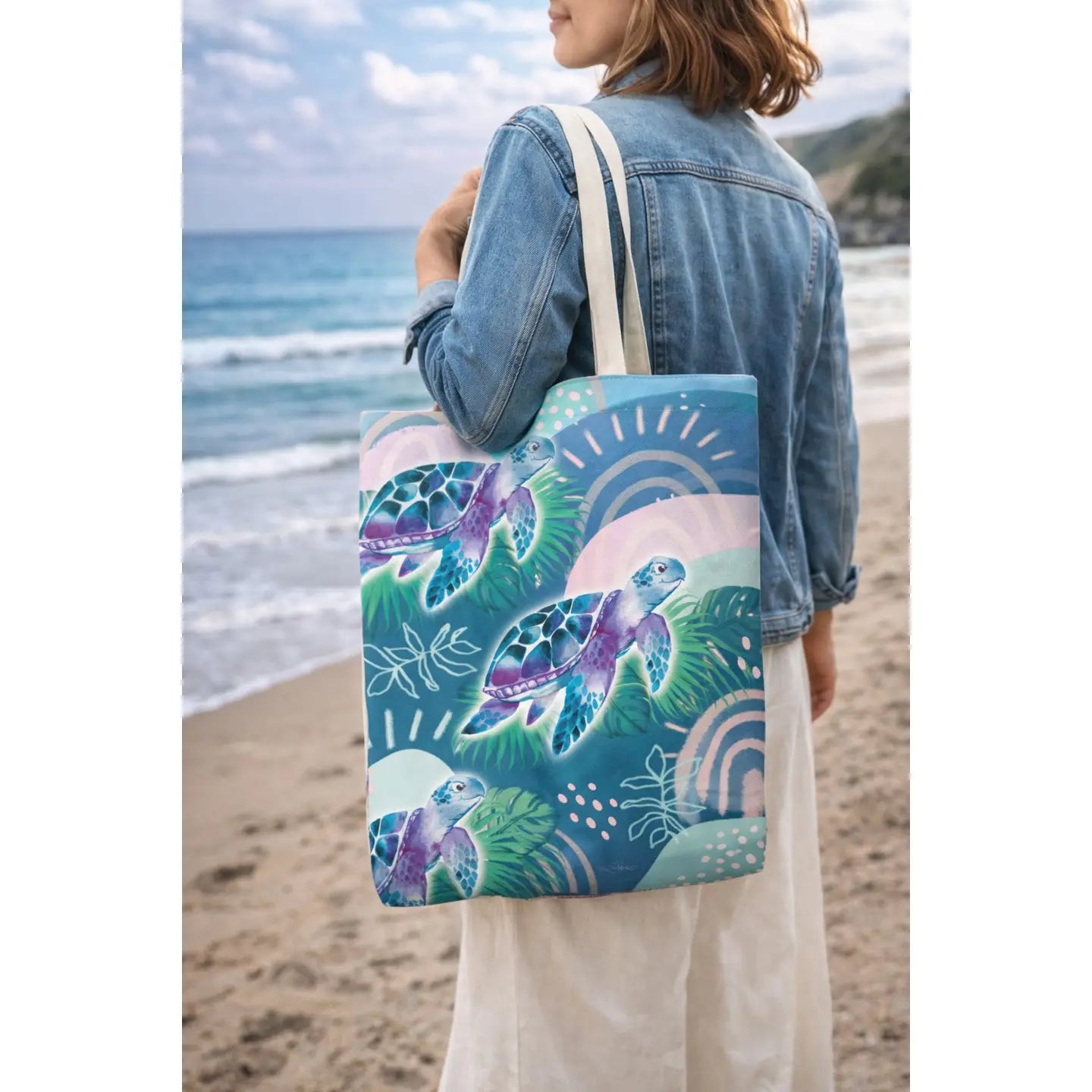 Reusable Shopping Bag - Turtle