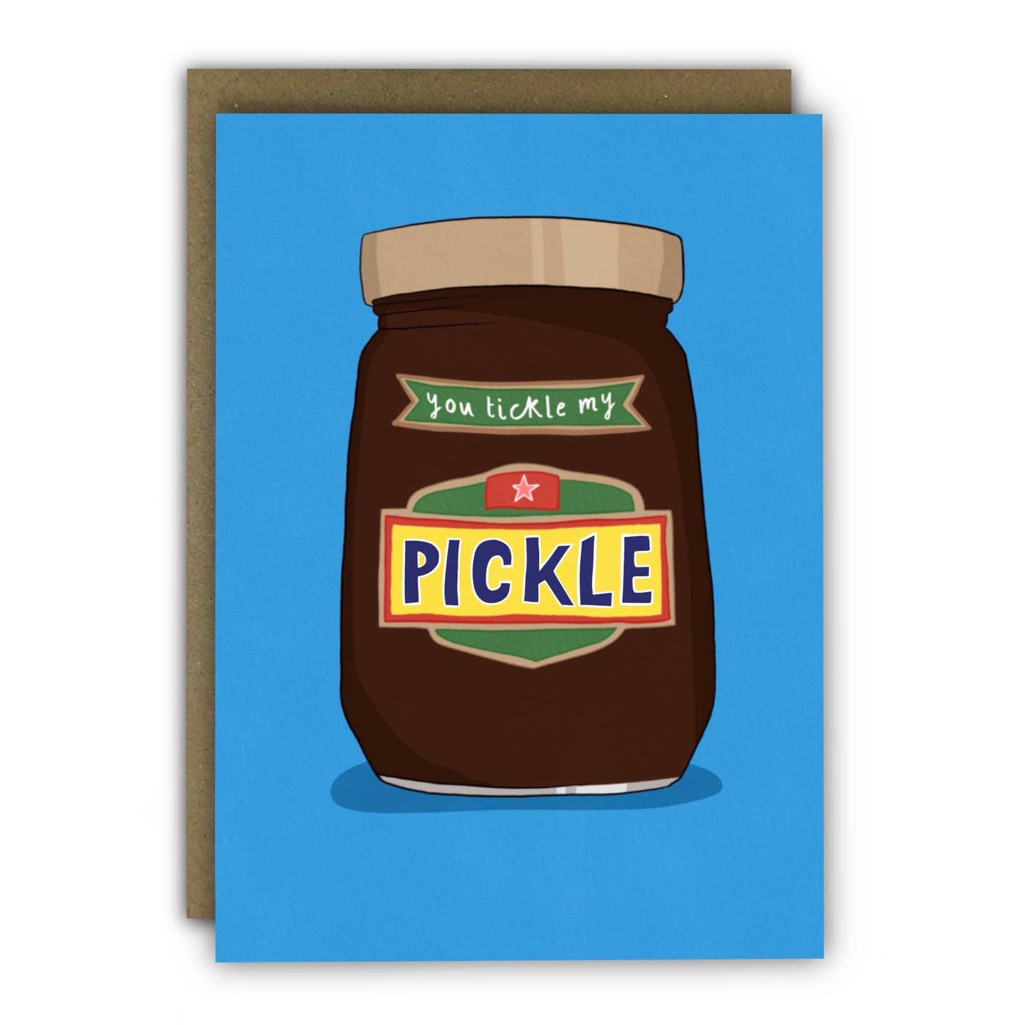 You Tickle My Pickle Greetings Card