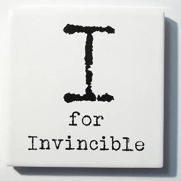 Letter Ceramic Coasters - I For...