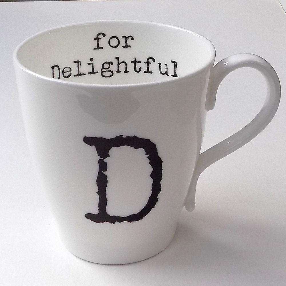 Letter Mug - D For...