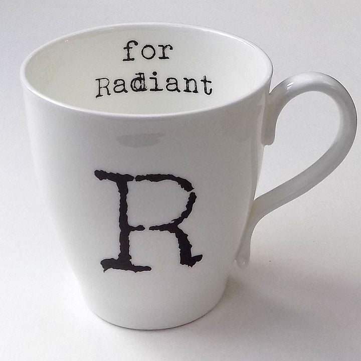 Letter Mug - R For..