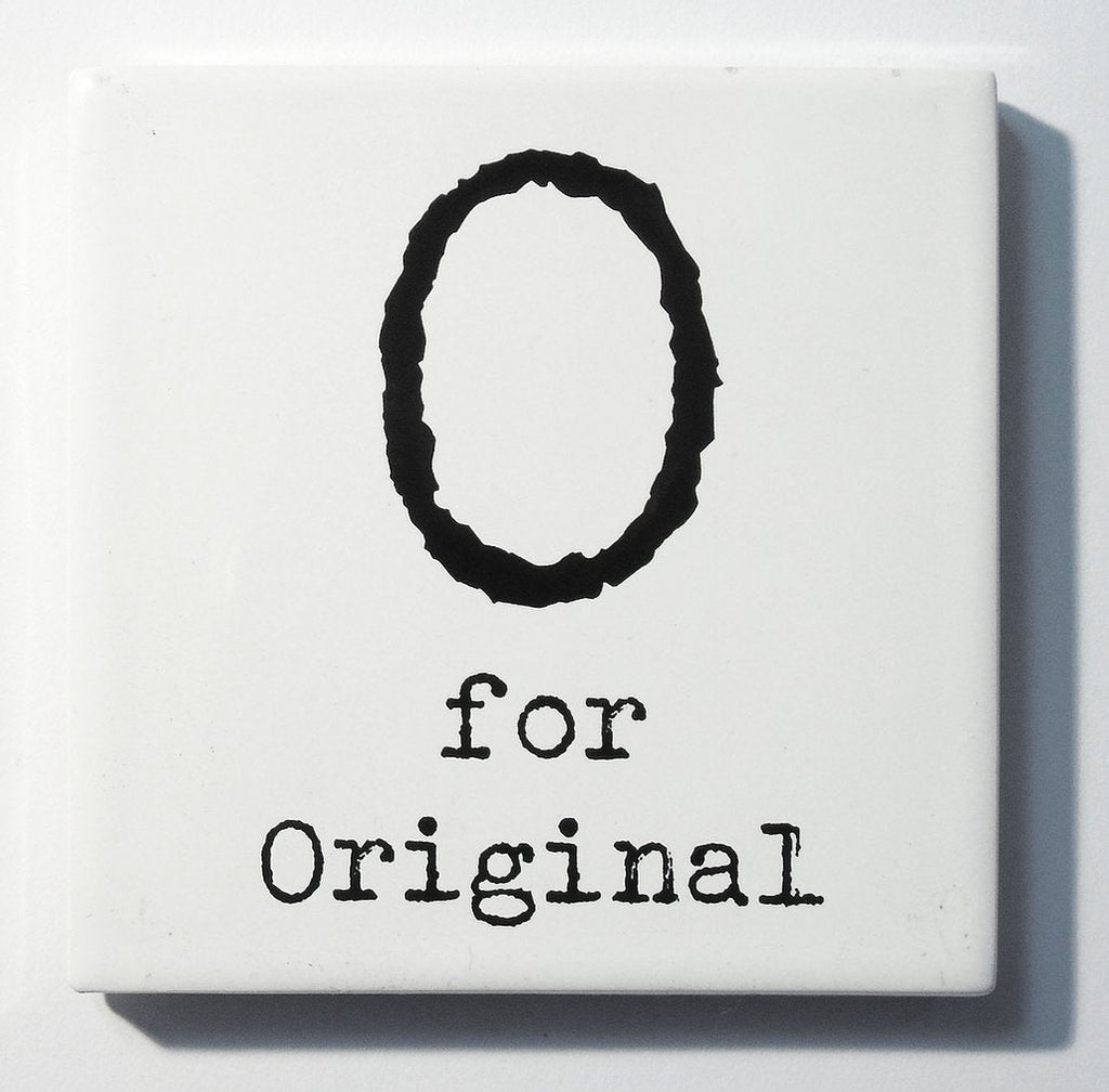 Letter Ceramic Coasters - O For...
