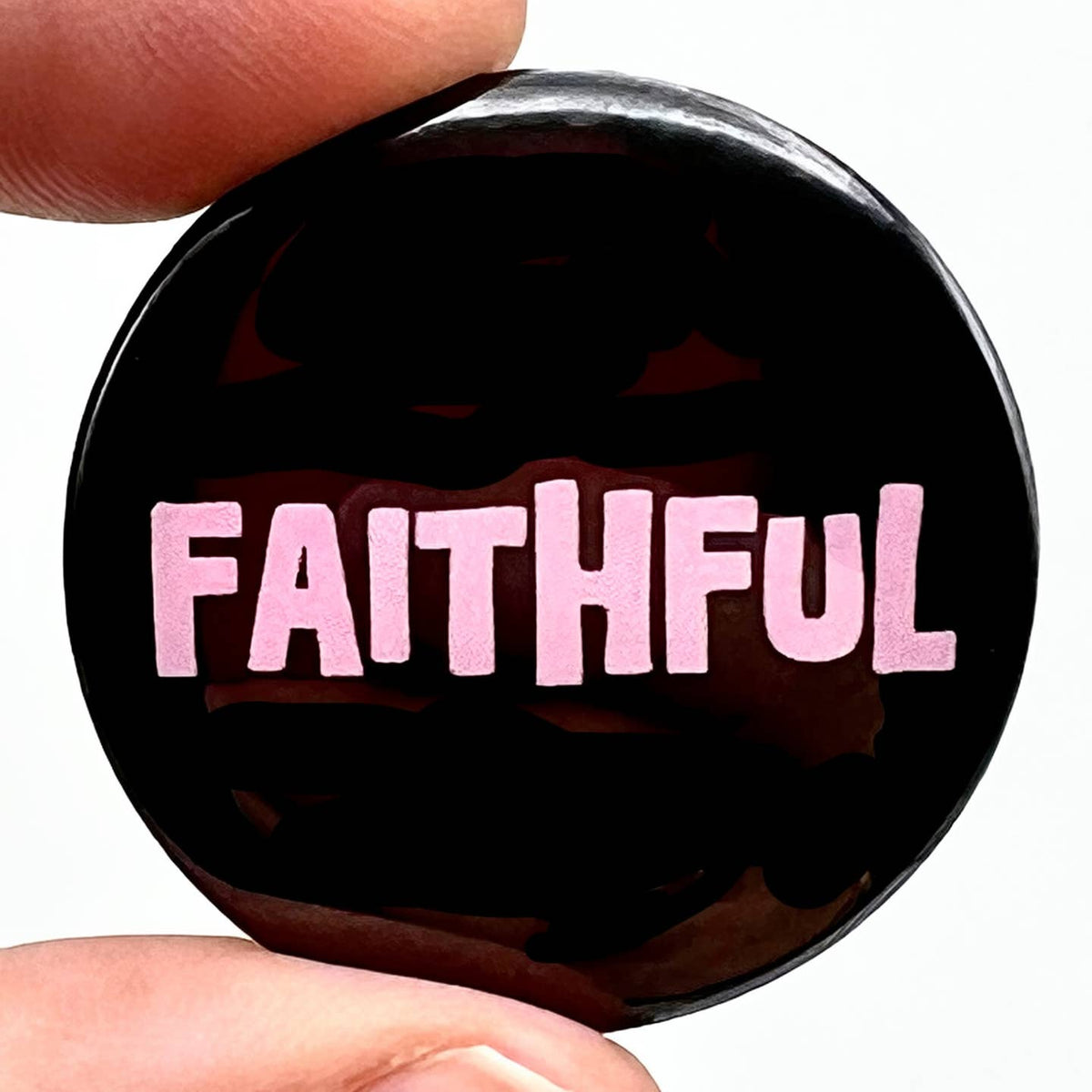 TV Inspired Pin Badge
