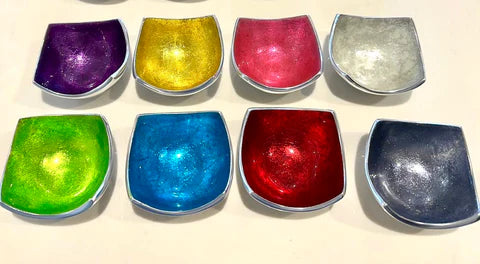 Mini Glitter Square Dish