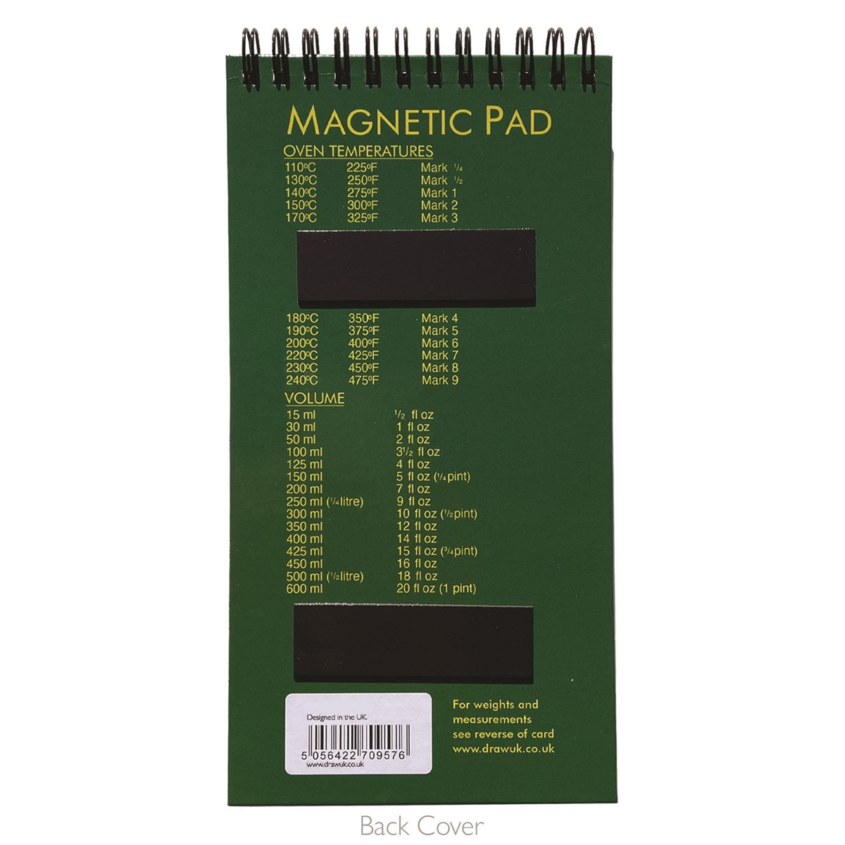 Spiral Bound Magnetic Note Pad - Head Gardener