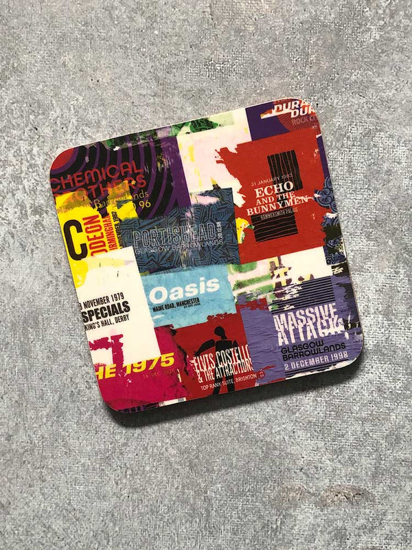 Bands 1 Coaster